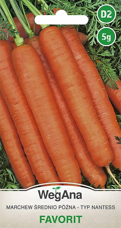 Marchew jadalna Favorit 5g nasiona - WegAna
