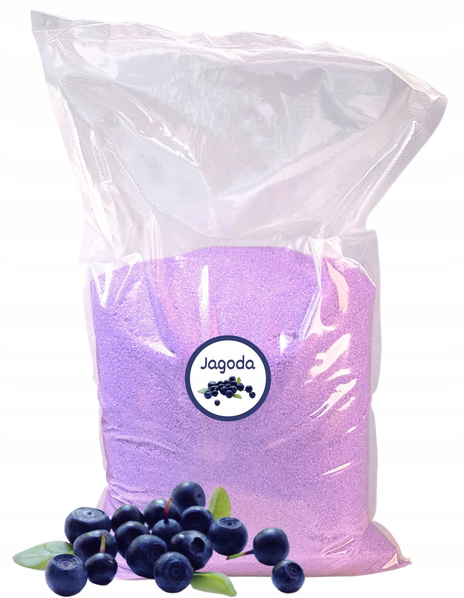 Cukier 5kg Fioletowy Jagodowy kolorowy smak Jagoda