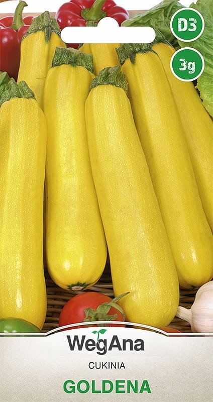 Cukinia (Dynia) Goldena 3g nasiona - WegAna