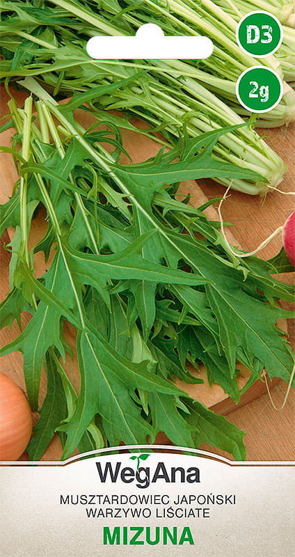 Mizuna musztardowiec 2g nasiona - WegAna