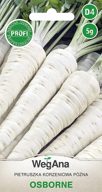 Pietruszka korzeniowa Osborne 5g nasiona - WegAna