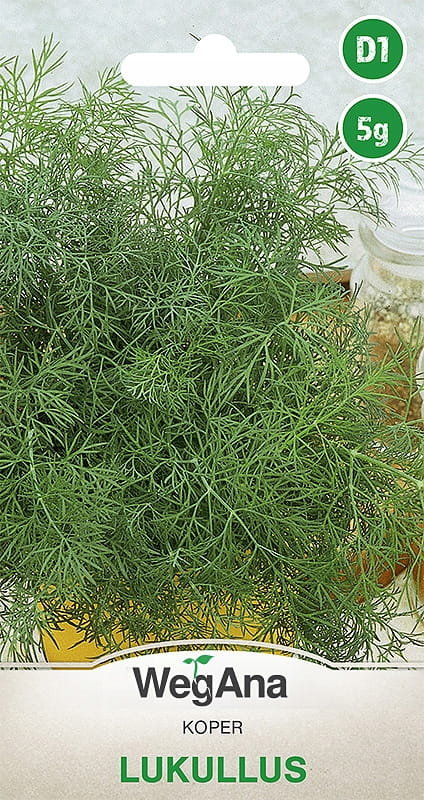 Koper ogrodowy Lukullus 5g nasiona - WegAna