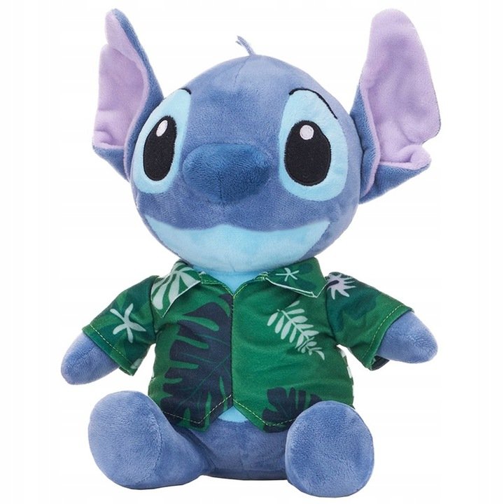 Maskotka Stitch 28 Cm Hawajska Zielona Koszula Disney