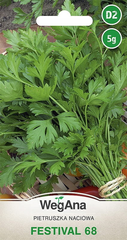 Pietruszka naciowa Festival 68 5g nasiona - WegAna