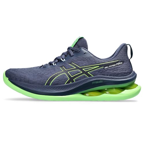 ASICS Gel-Kinsei Max, Męskie trampki, 46 EU, Thunder Blue Electric Lime, 46 EU