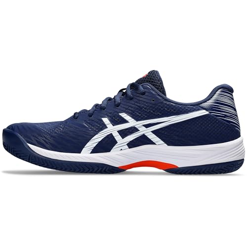 ASICS Gel-Game 9 Clay/OC, Męskie trampki, 42 EU, Blue Expanse White, 42 EU
