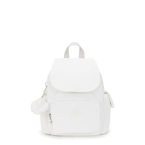 Kipling Mały plecak damski City Pack, jeden rozmiar, biały, Rozmiar Uniwersalny