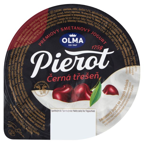 Olma Pierot Jogurt Czereśniowy 175G