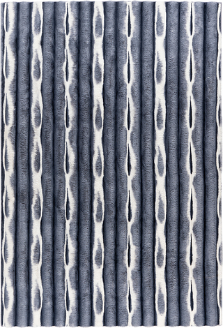Dywan Waves 160 x 230 cm niebieski