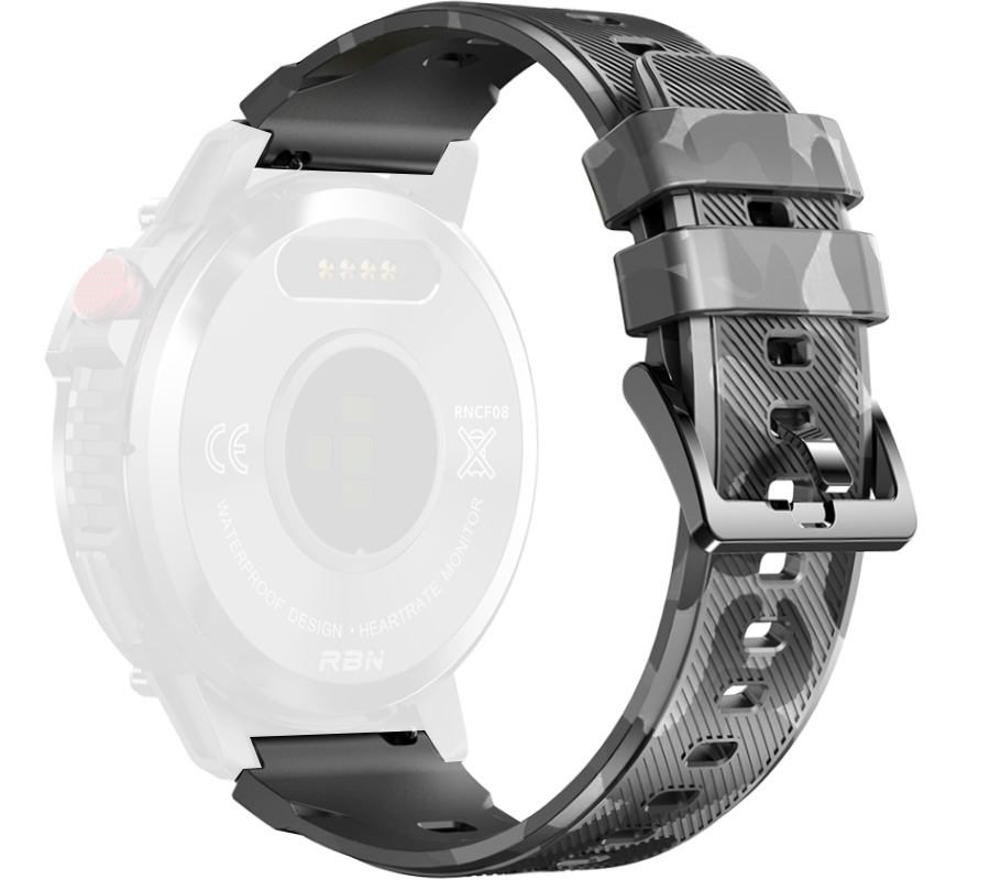 Pasek tworzywo sztuczne Rubicon RNCF08 - 22 mm