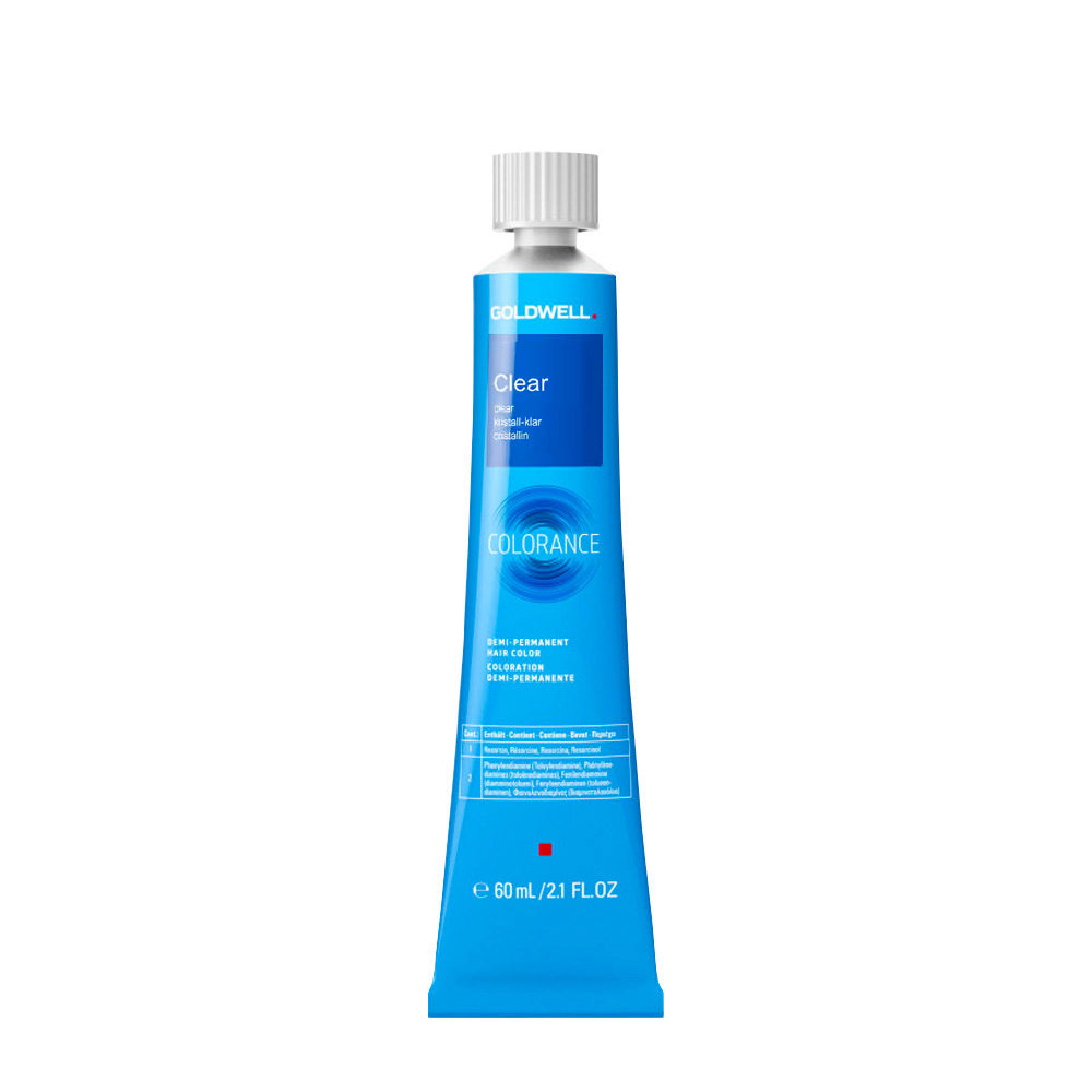 Goldwell Colorance Color Infuse, krem do koloryzacji półtrwałej bez amoniaku, CLEAR, 60ml