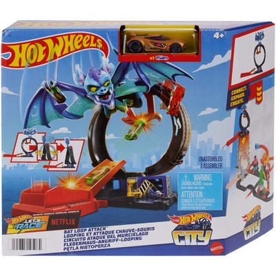 Hot Wheels City Pętla nietoperza