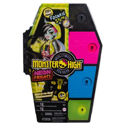 Monster High, Skulltimate Secrets, Neonowy strach, lalka Frankie Stein
