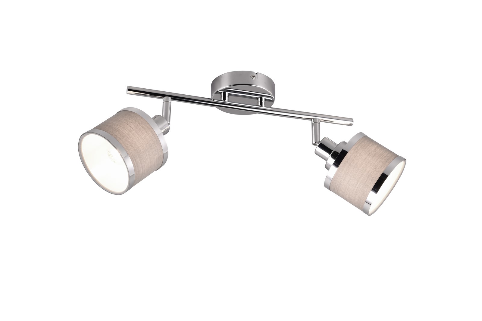 Lampa sufitowa regulowana 2-punktowa Arosa srebrna 812100206 Trio