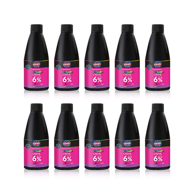 Ronney Oxydant Creme 6% oksydant aktywator ZESTAW 10 SZT.