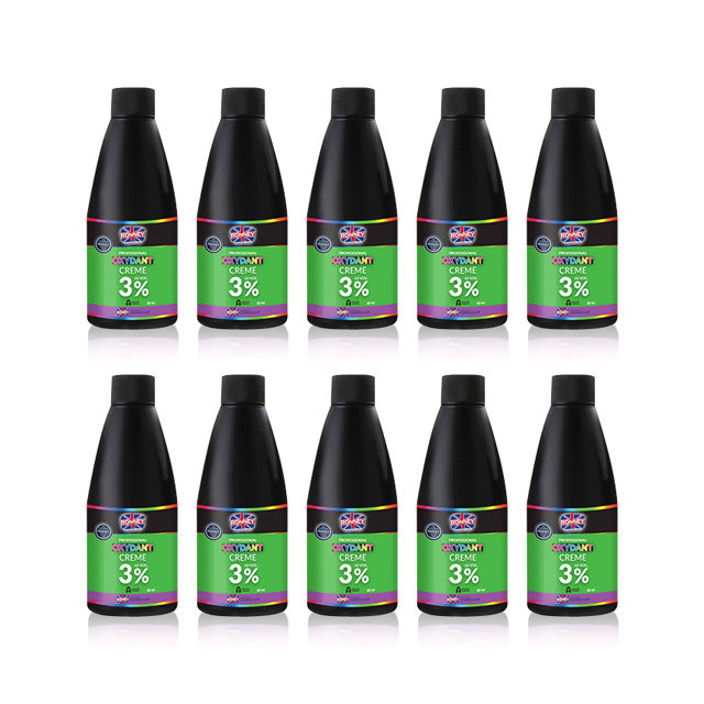 Ronney Oxydant Creme 3% oksydant aktywator ZESTAW 10 SZT.