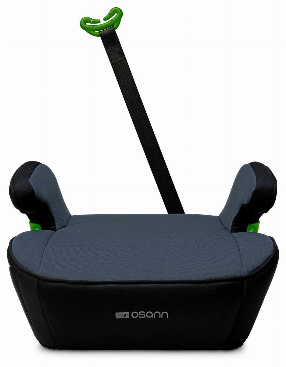 Podstawka Osann Junior Isofix i-Size z pasem Gurtfix  - Nero od 126-150cm wzrostu