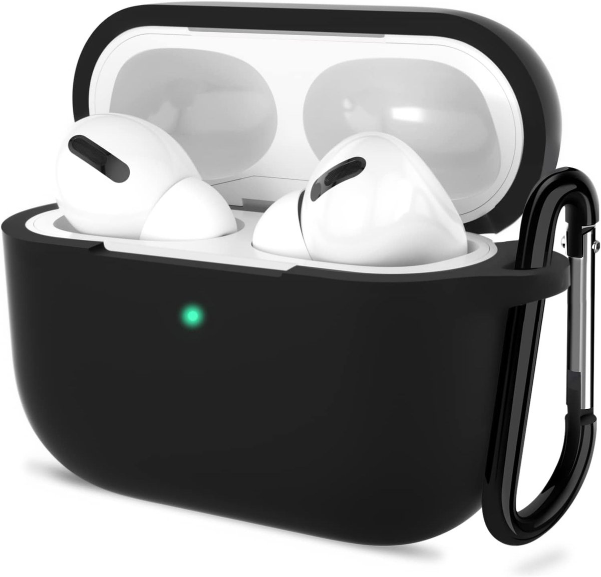 Etui silikonowe Vanfone do Apple AirPods Pro 1/2, czarne