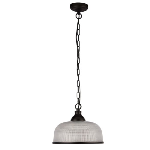 Highworth lampa wisząca 1xE27 czarna 1682BK