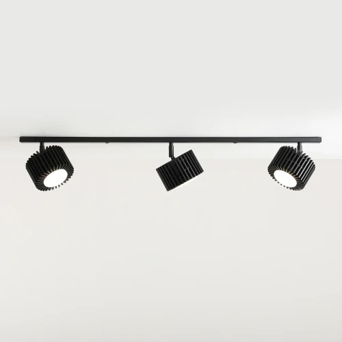 Tull lampa sufitowa (spot) 3xGX53 czarna 1127PL_E1