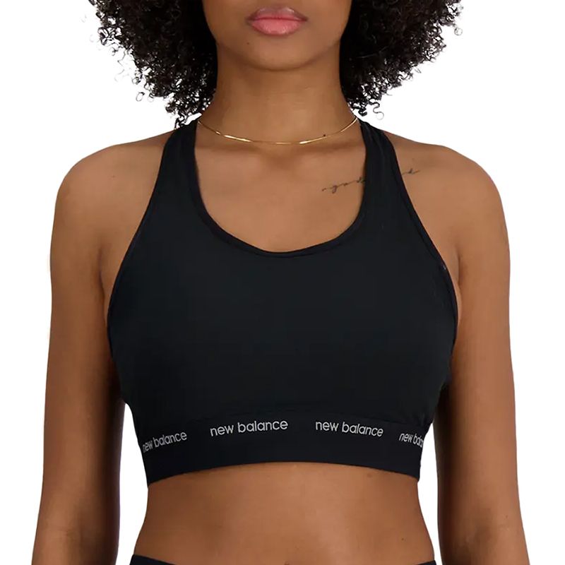 Biustonosz sportowy New Balance WB41048BK - czarny