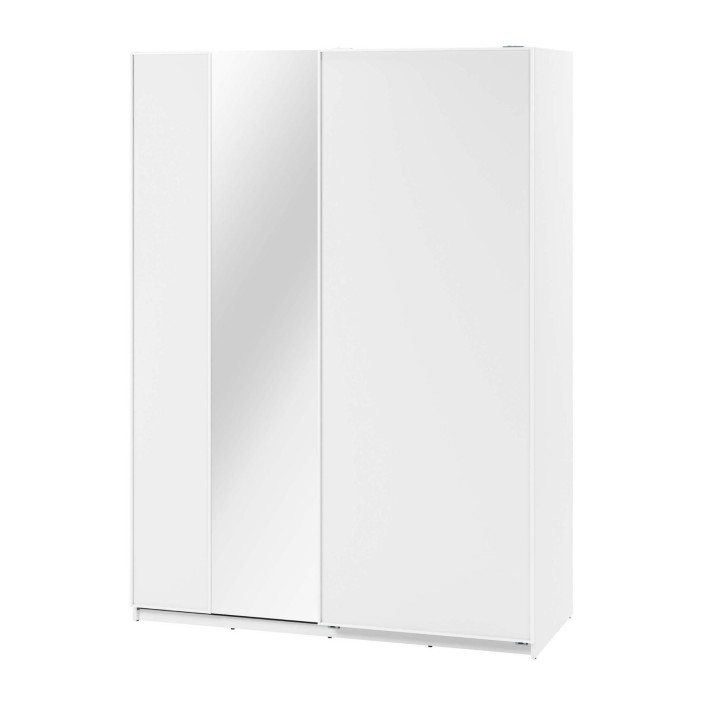Szafa przesuwna z lustrem MAXI MX-03 | 170 | Biały
