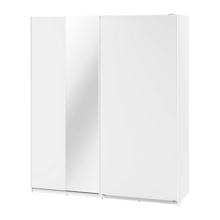 Szafa przesuwna z lustrem MAXI MX-04 | 200 | Biały