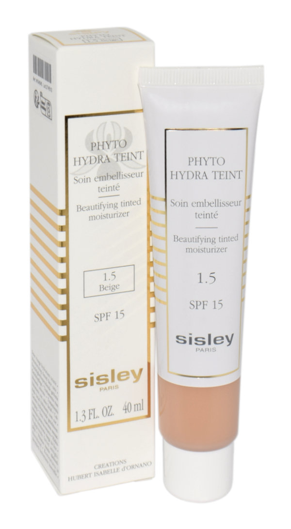 Sisley, Phyto Hydra Teint Beautifying Tinted Moisturizer Spf15, Podkład do twarzy, 1,5 Beige, 40ml