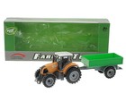 Traktor Z Przyczepą Metalowy, Adar