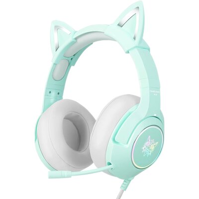 ONIKUMA K9 RGB kocie uszy Zielone