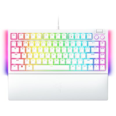 Razer BlackWidow V4 75% white