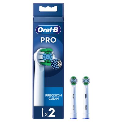 Końcówki do szczoteczki ORAL-B EB20RX-2 PrecisionClean Biały 2 szt.