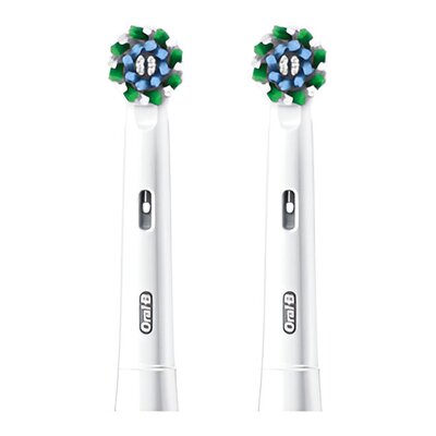 ORAL-B BRAUN końcówki do szczoteczki elektrycznej końcówki do szczoteczki elektrycznej CrossAction 2szt. EB50-2 