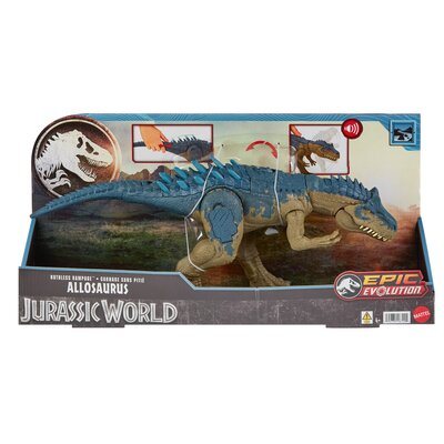 Jurassic World, figurka interaktywna, Straszny atak Dinozaur, Allozaur