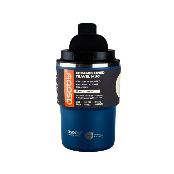 ASOBU Coffee Express Tumbler 360ml NIEBIESKI