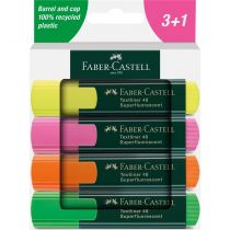 Faber-Castell Zakreślacz neonowy 4 kolory