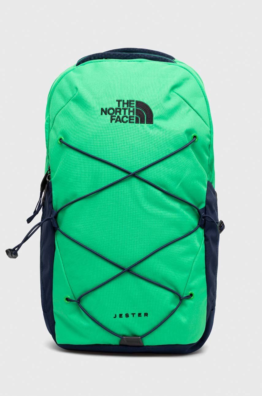 The North Face plecak męski kolor zielony duży gładki