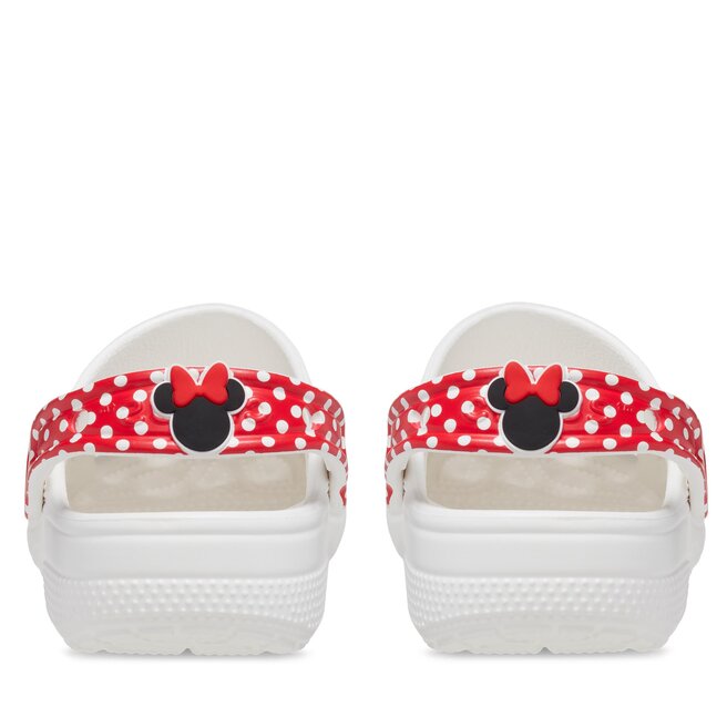 Klapki Crocs Classic Disney Minnie Mouse Clog T208710 White/Red 119