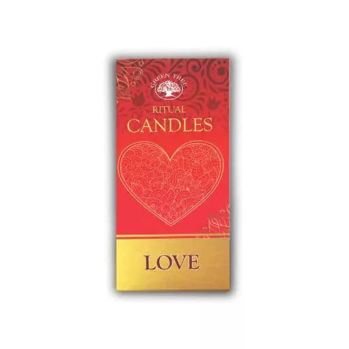Świece rytualne - Miłość 10 szt