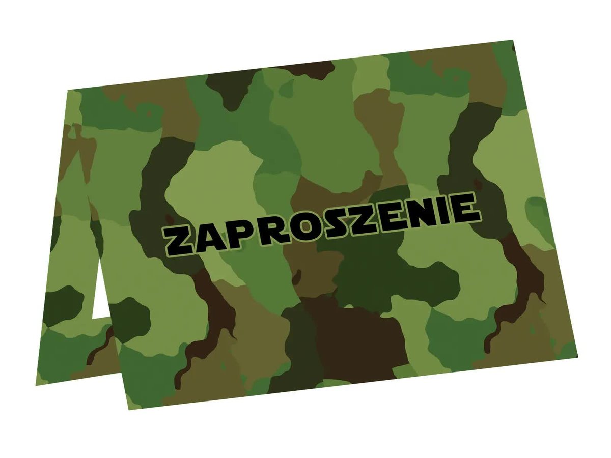 Zaproszenia urodzinowe Moro, 6 szt.
