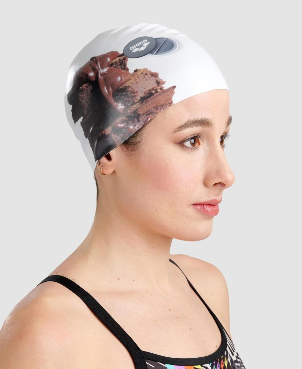 Czepek Pływacki Arena Cap Choco