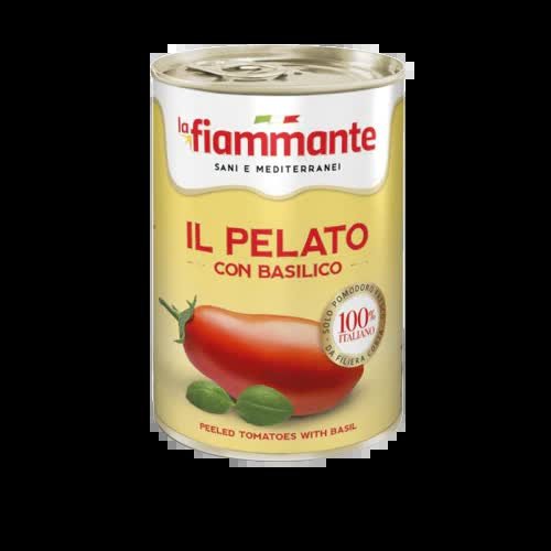 Włoskie pomidory z bazylią pelati - la Fiammante