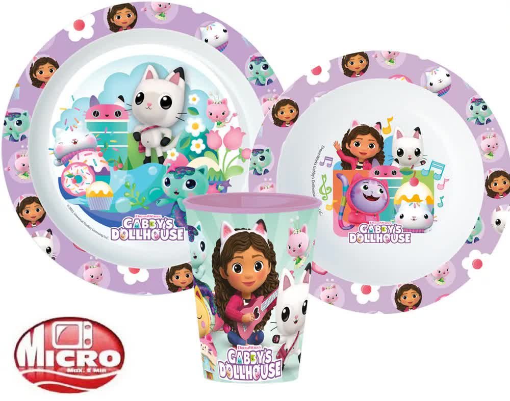 KOCI DOMEK GABI Gabby's Dollhouse  Zestaw Obiadowy