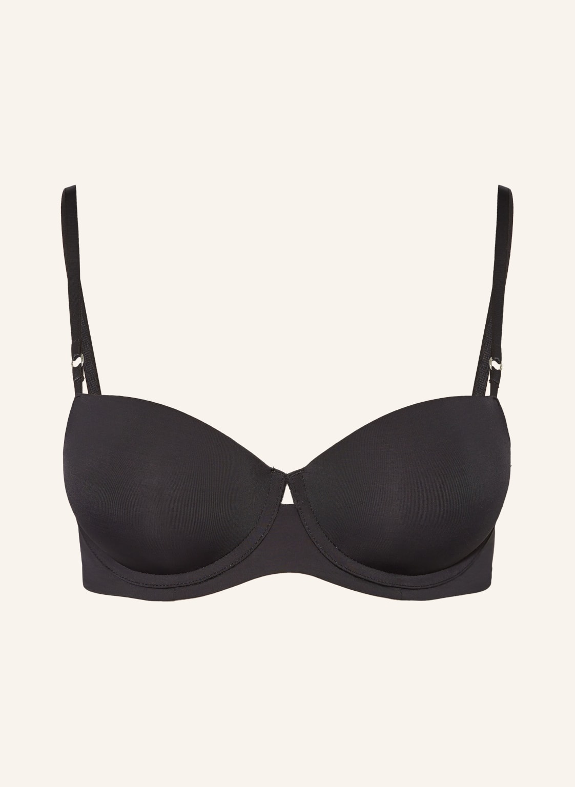 Calvin Klein Biustonosz Balkonetka Minimalist schwarz
