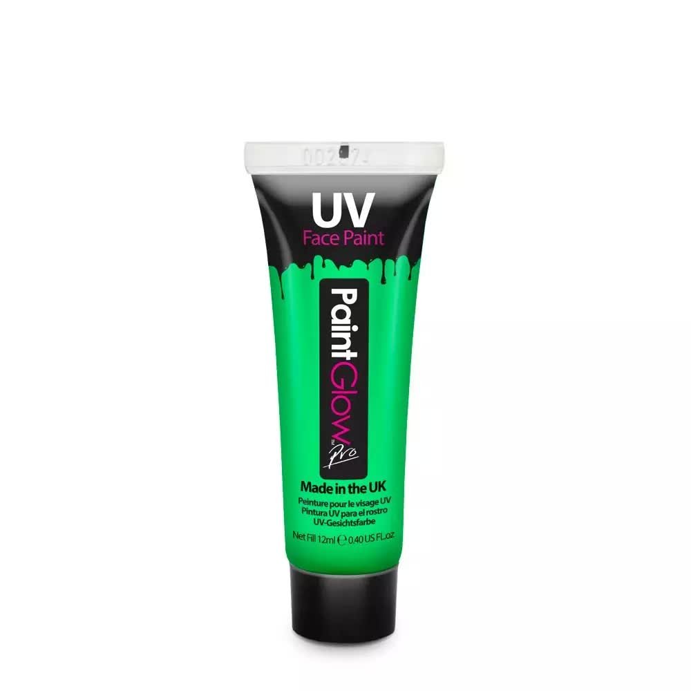 Farba Uv Do Twarzy Ciała 12Ml  Green     Paintglow