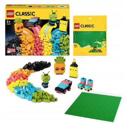 LEGO Classic 66745 2w1 Bundle Pack Płytka Prezent Zestaw Kreatywny