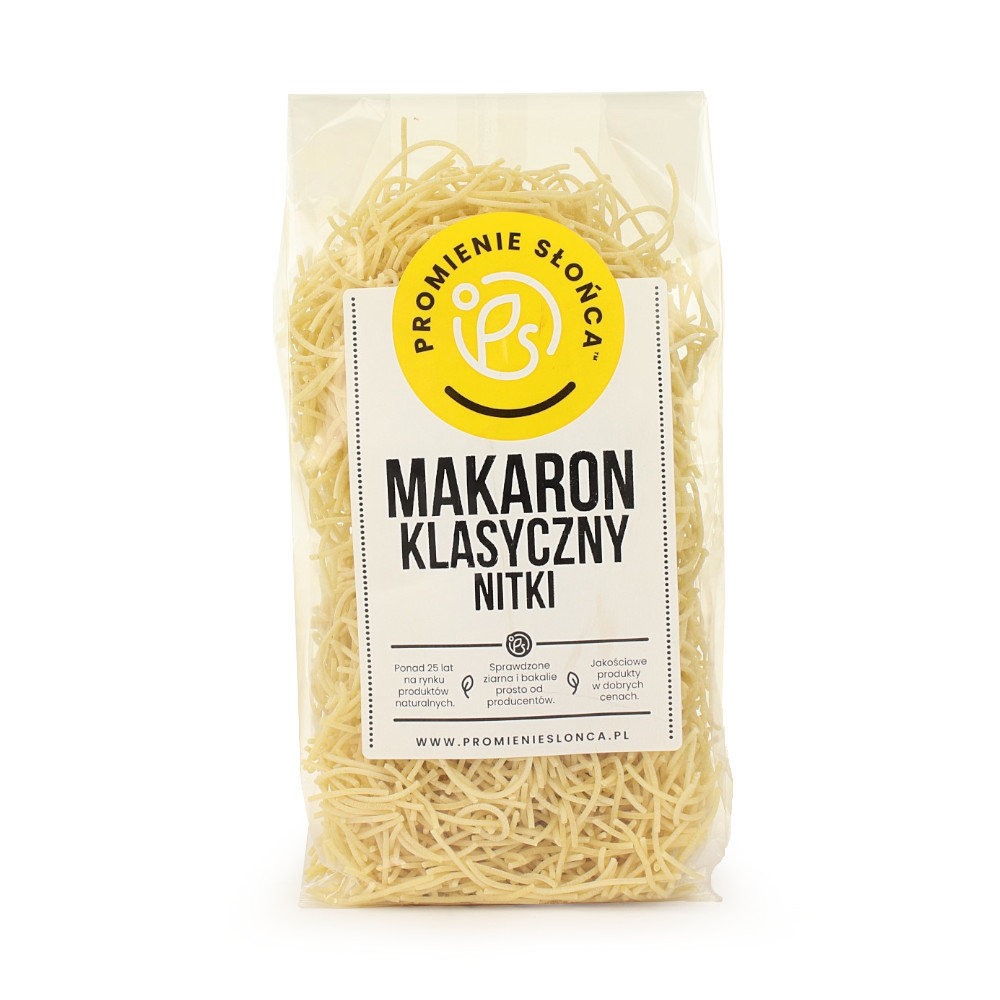 Promienie Słońca Makaron Nitki 250 g Klasyczny