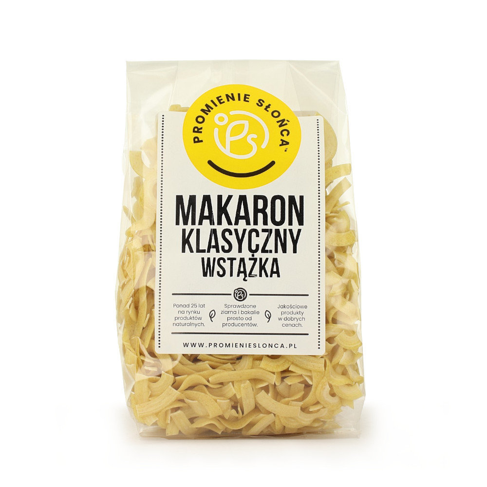 Promienie Słońca Makaron Wstążka 250 g Klasyczny