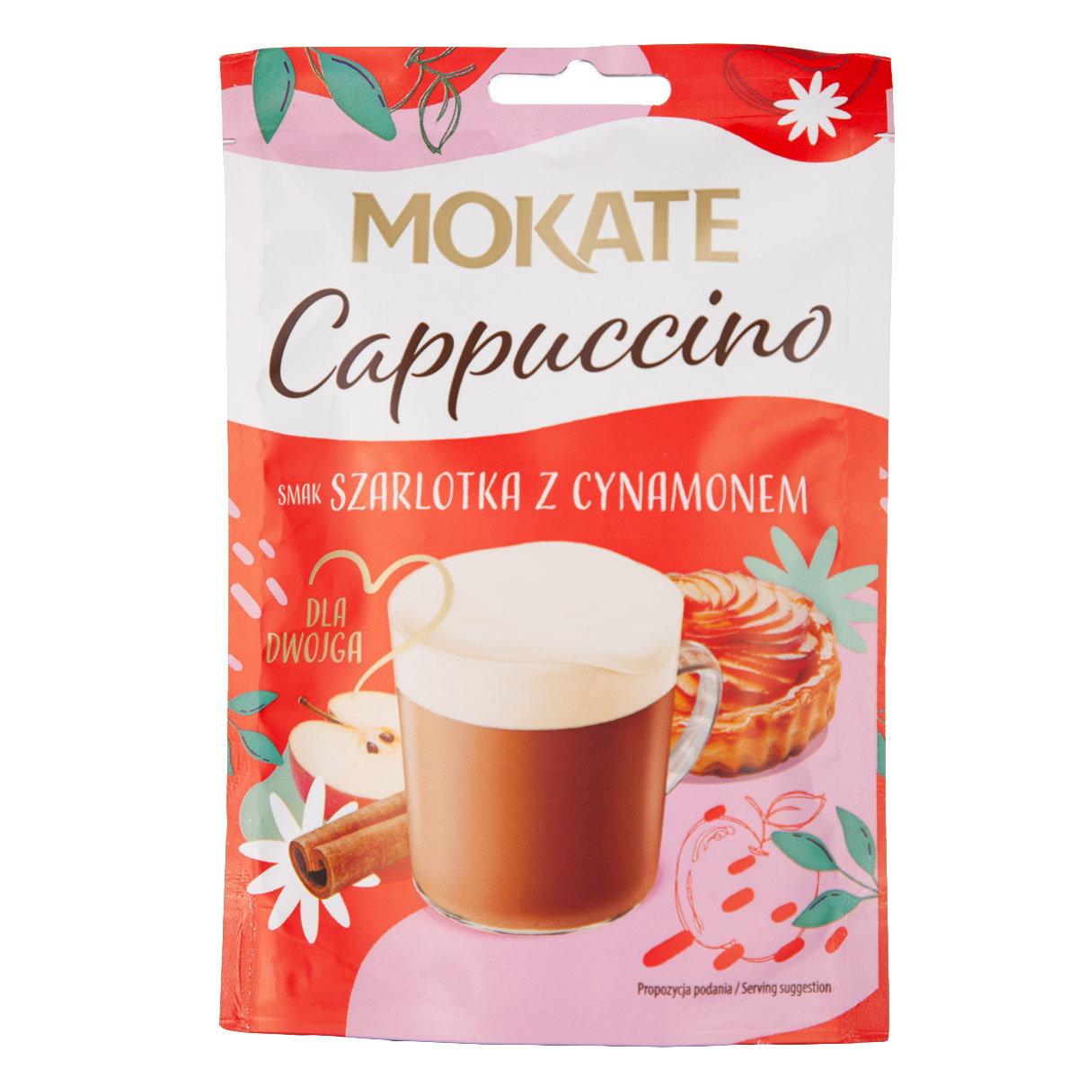 Słodka Kawa Cappuccino Szarlotka I Cynamon Deserowa Pianka Bez Eskpresu 40g