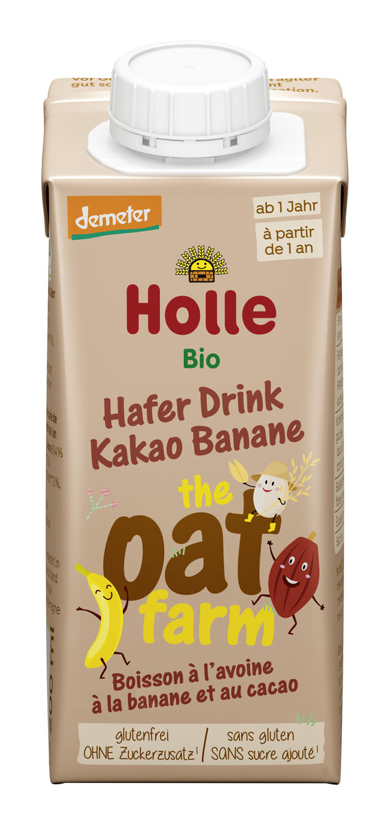 HOLLE NAPÓJ OWSIANY KAKAO-BANAN BIO, 200G